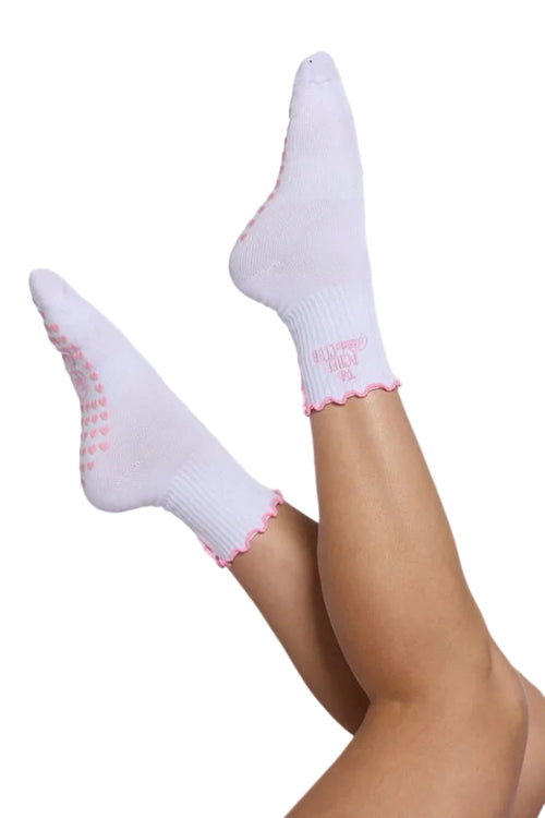 Pchee Pink Pilates Socks