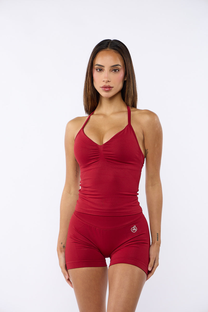 Cherry Red Bombshell Slimming Tank