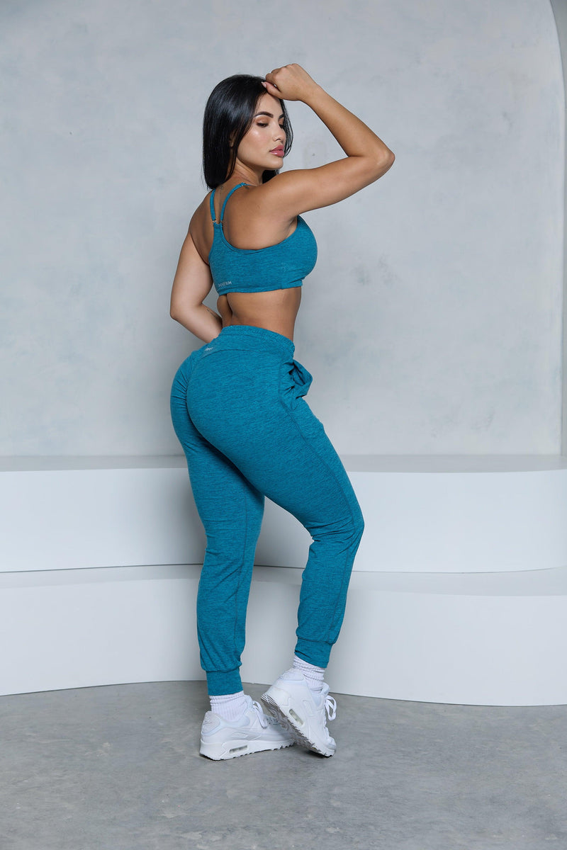 Pchee Teal 3-Piece Jogger Set