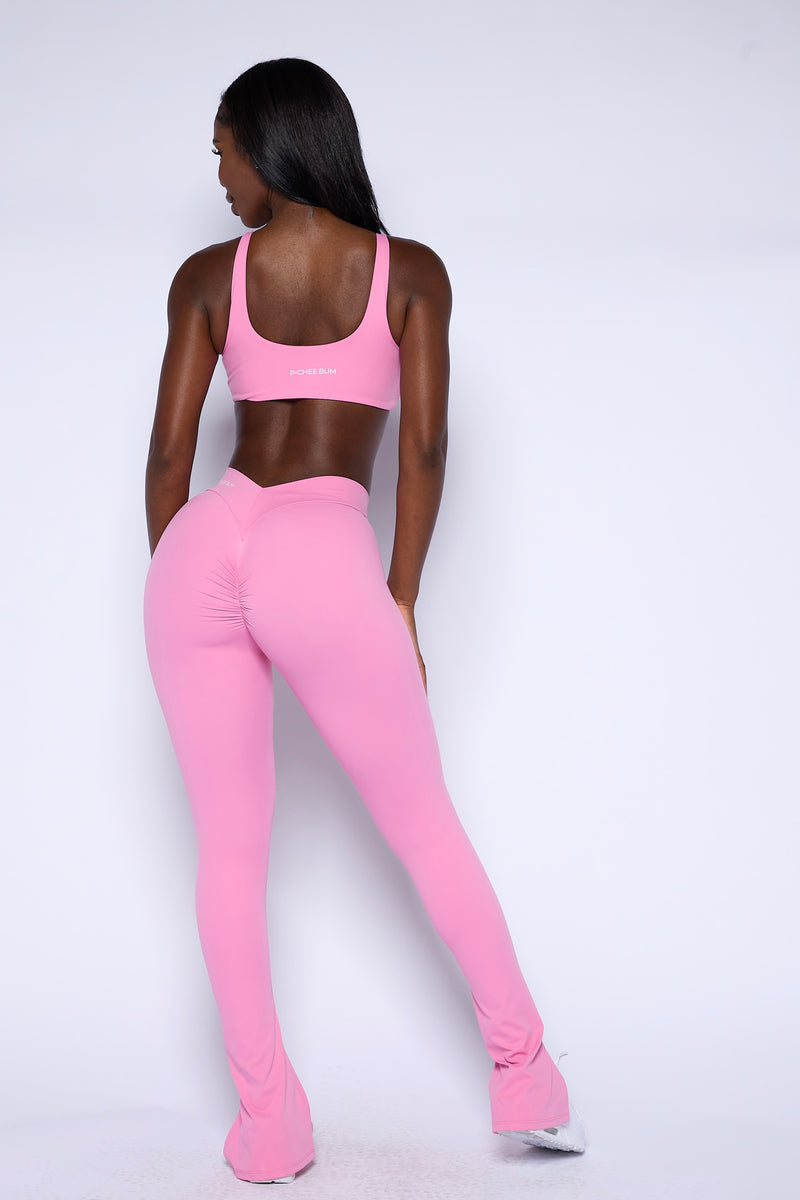 Pink Flare Pant Set