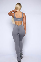 Grey Flare Pant Set