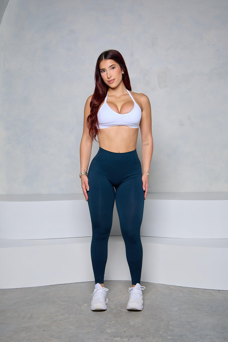 Midnight Blue Sculpt Contour Scrunch Butt Leggings