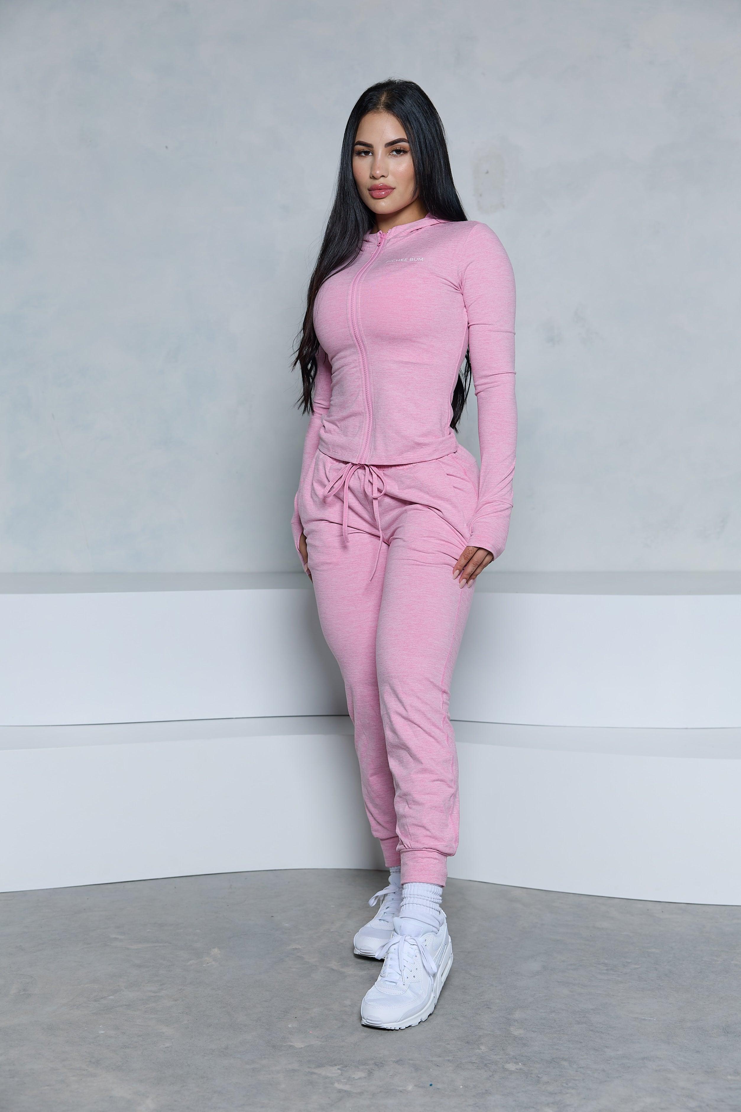 Pchee Pink 3-Piece Jogger Set - Pcheebum
