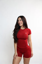 Cherry Red Shaping Tee