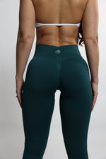 Forest Green Shaping Scrunch Butt Leggings