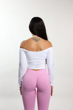 White Off the Shoulder Top