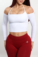 White Off the Shoulder Top