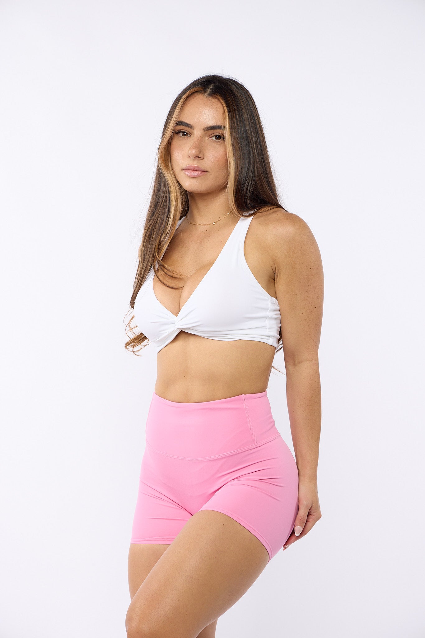Pink Invisible Scrunch Butt Shorts