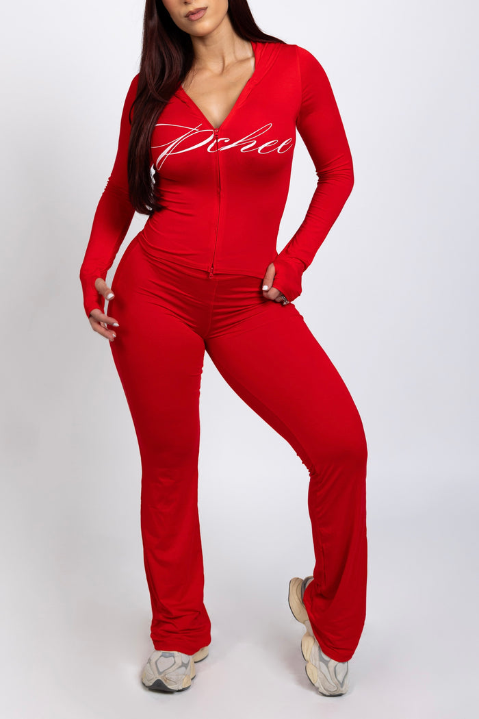 Pchee Red Tracksuit