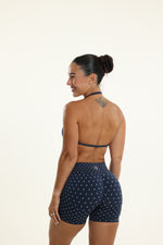 Navy Polka Dot Bombshell Set