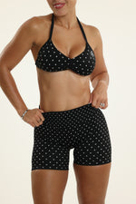 Black Polka Dot Bombshell Set