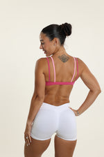 Pink Double-Layer Bra