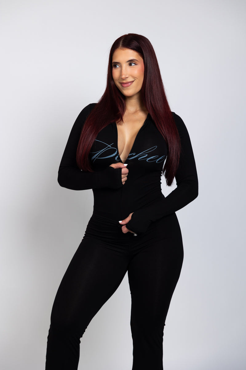 Pchee Black Tracksuit