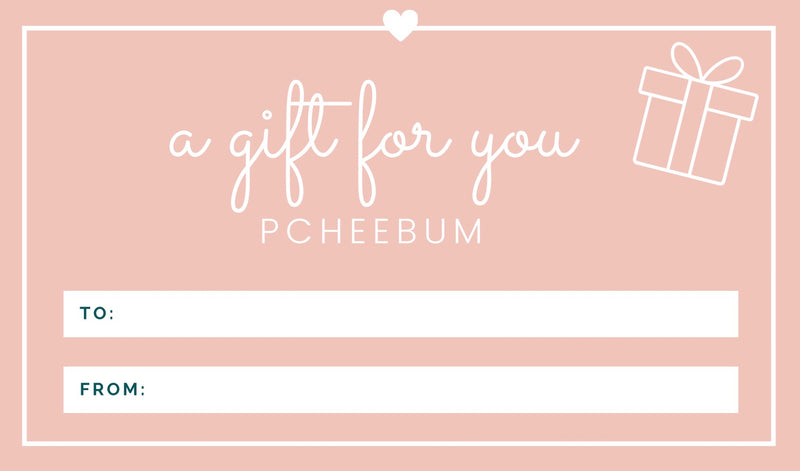 PcheeBum Gift Card
