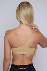 Nude Single Shoulder Bra
