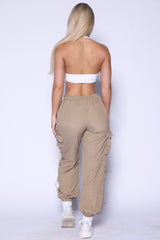 Nude Windbreaker Cargo Jogger Pants
