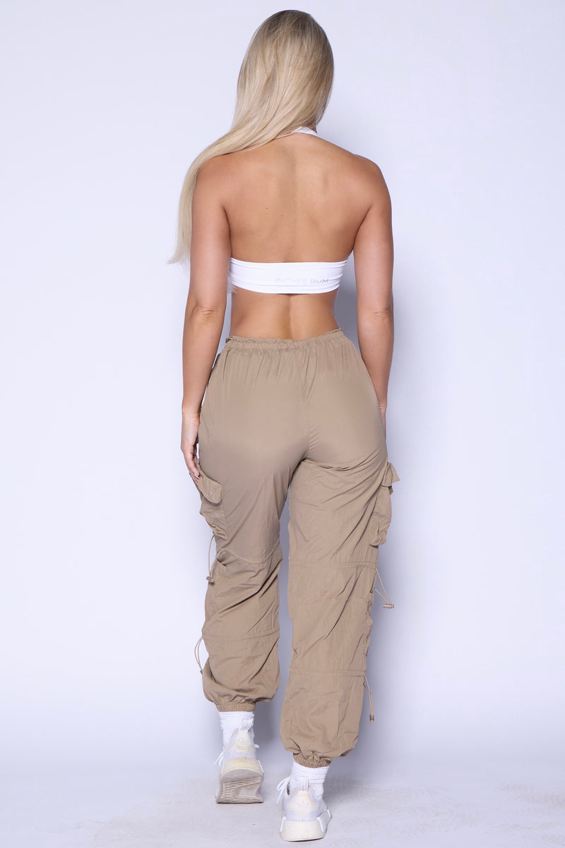 Nude Windbreaker Cargo Jogger Pants