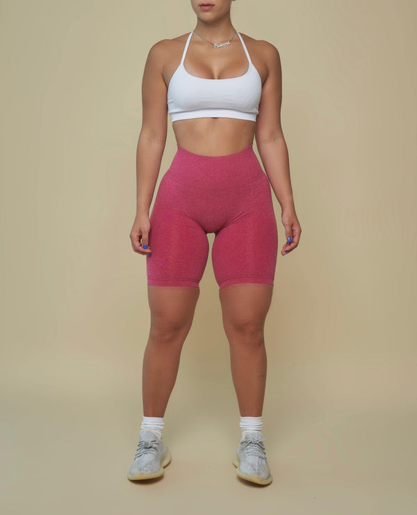 Pink Seamless Biker Shorts - Pcheebum