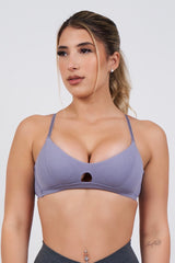 Lavender Ribbed Bralette