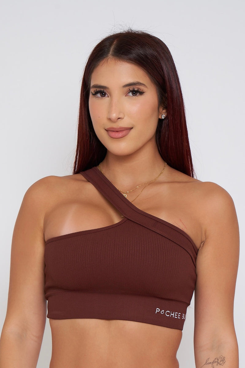 Brown Toga Sports Bra